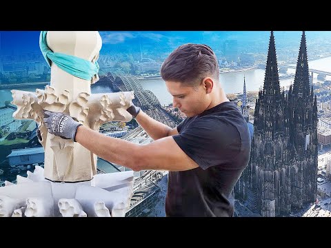 Rebuilding A Pinnacle On Cologne Cathedral