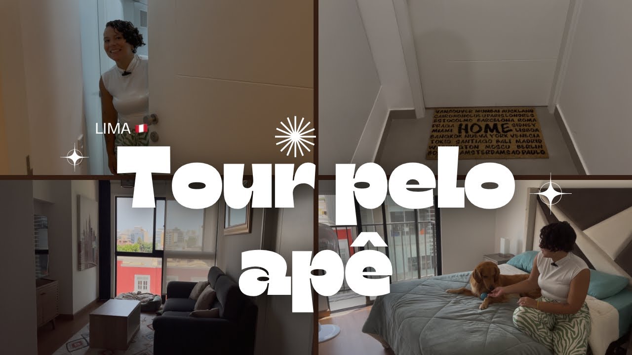 TOUR PELA MEU APARTAMENTO AQUI EM LIMA 📍