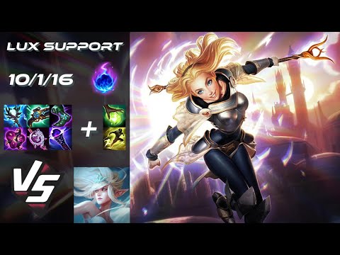 SUPPORT Lux vs Janna - NA Challenger Patch 25.S1.3