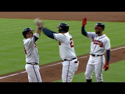 TOR@ATL: Braves gehen mit sechs Runs im ersten Durchgang früh in Führung