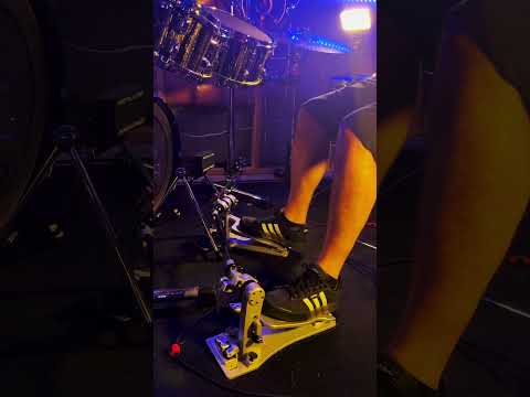 Double Bass Workout Flat Foot And Ankle Technique #czarciekopyto #drummer #doublebass #drums