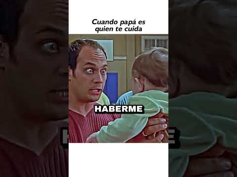 Cuando su esposa lo dejo a cargo de su hijo  #pelicula #cine #shorts