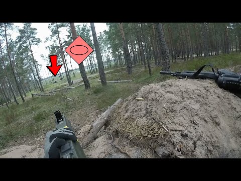 Changing positions | Live fire exercise | Finnish Defence Forces