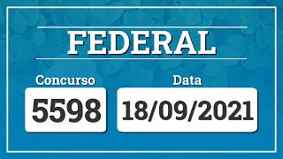 Capa de LOTERIA FEDERAL 5598