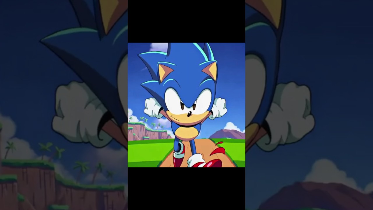 Sonic protects Tails from some bullies