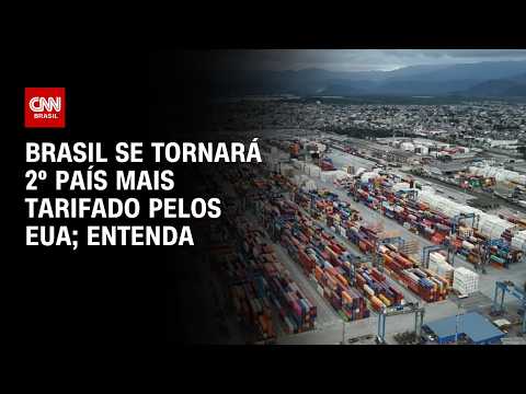 Brasil está entre países mais restritos e afetados por tarifaço dos EUA | AGORA CNN