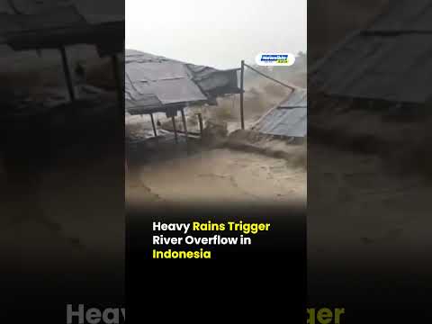 Severe Floods Hit Indonesia After Heavy Rain