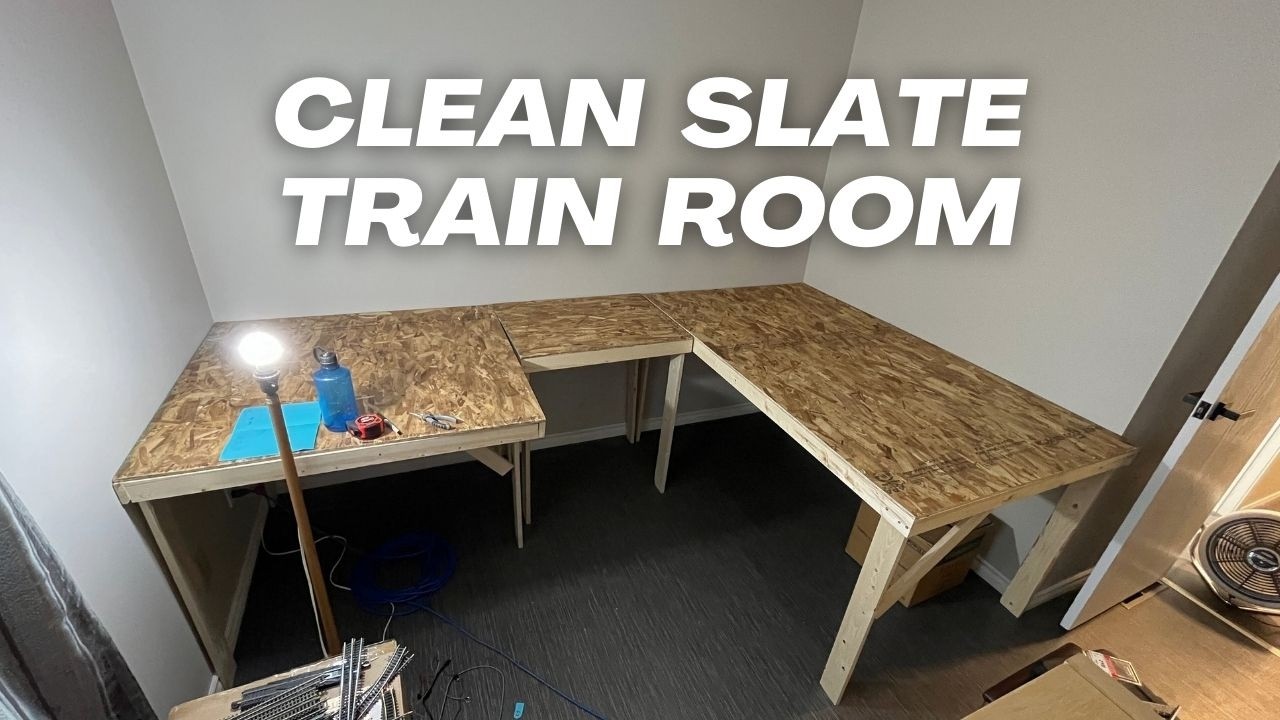 Building a Train Layout From Scratch | Part 1: Table Construction