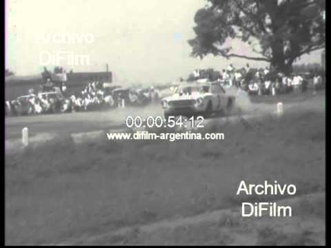 DiFilm - Carrera de Turismo Carretera Vuelta de Junin 1967