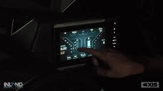 2022 Axis Wake Research - Garmin Touchscreen Dashboard Overview with Inland Boat