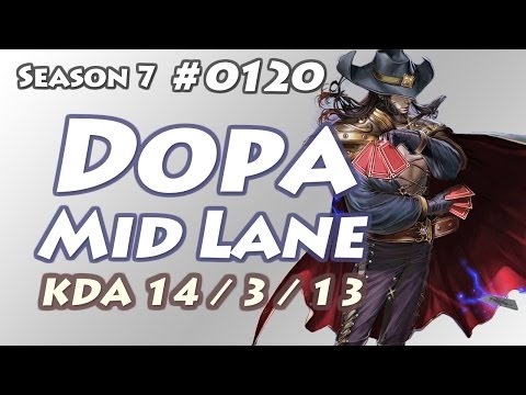Dopa - Twisted Fate vs Ahri - KR LOL Solo Rank | 도파 트페