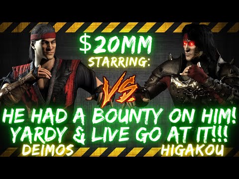 $20MM ft. Higakou vs Deimos | HE HAD A BOUNTY ON HIM | YARDY & LIVEGUY GO AT IT!!! 🎤👀🔥
