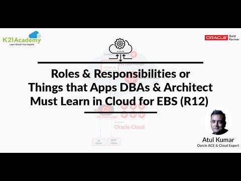 Roles & Responsibilities or Things that Apps DBAs Must Learn in Cloud for EBS(R12)
