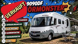 Rapido 90df (9090DF) Wohnmobil Roomtour TOP ausgestattet. Hubstützen+Luftfahrwerk+ALDE,etc. #camper