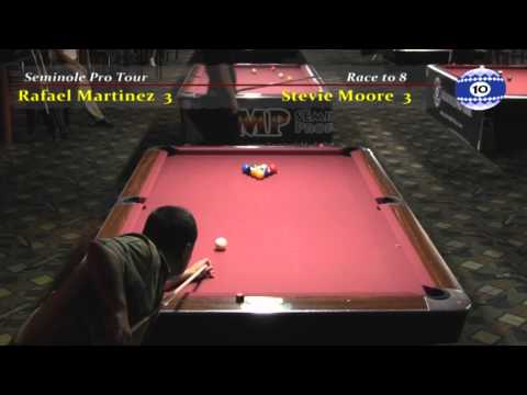 Stevie Moore vs Rafael Martinez 2 at Hollywood Billiards
