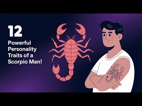 12 Powerful Personality Traits of a Scorpio Man! 🔥♏💪