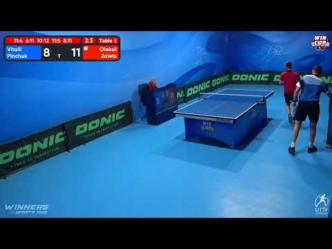 16:00 Vitalii Pinchuk 2-3 Oleksii Zaiets West 3 WIN CUP 05.11.2022 | TABLE TENNIS WINCUP