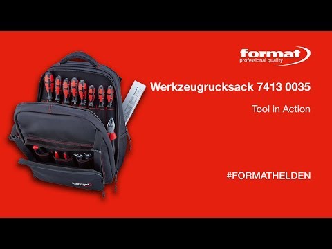 Werkzeugrucksack 7413 0035 von FORMAT