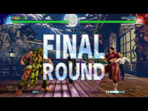 SFV~ NeCalli (GamerBee) vs. Chun-li (Humanbomb) HD 5