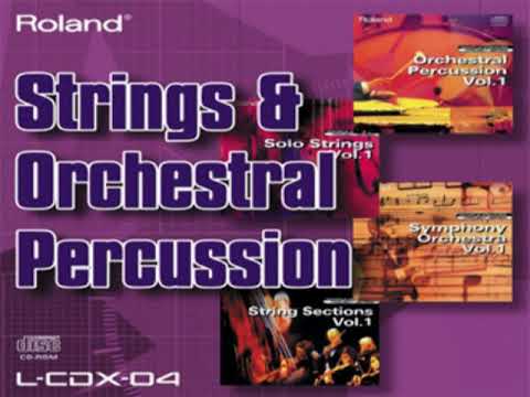 ROLAND L-CDX-04 String & Orchestral Percussion