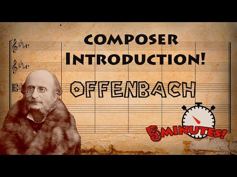 Composer introduction: OFFENBACH