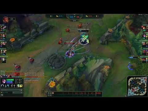 LoL Vayne 1v5 penta