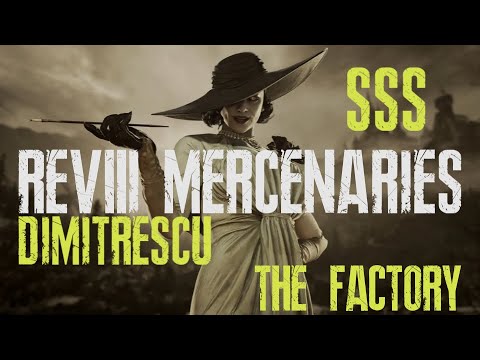(PS5) The Factory SSS with Dimitrescu - Resident Evil Village Mercenaries Additional Orders