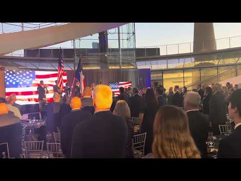 National Anthem Beautifully Song at SEAL Legacy Foundation Gala in National Medal of Honor Museum 