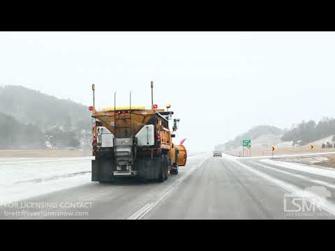 1-10-2018 Rapid City, South Dakota - Dangerous Whiteout Conditions