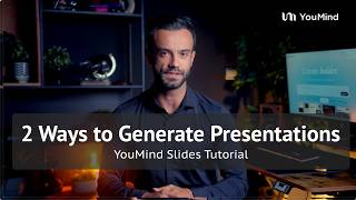 2 Ways to Generate Presentations |YouMind Slides Tutorial