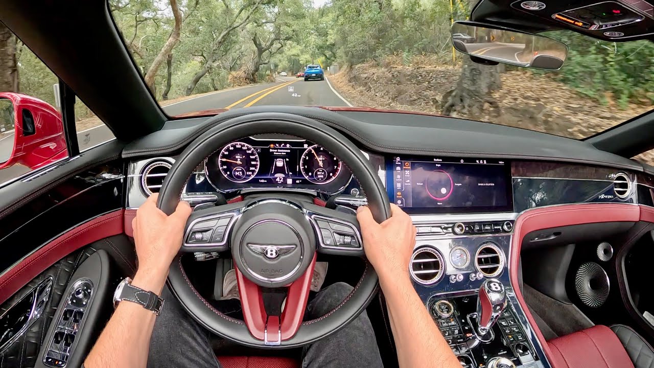 2023 Bentley Continental GTC Azure V8 - POV First Impressions