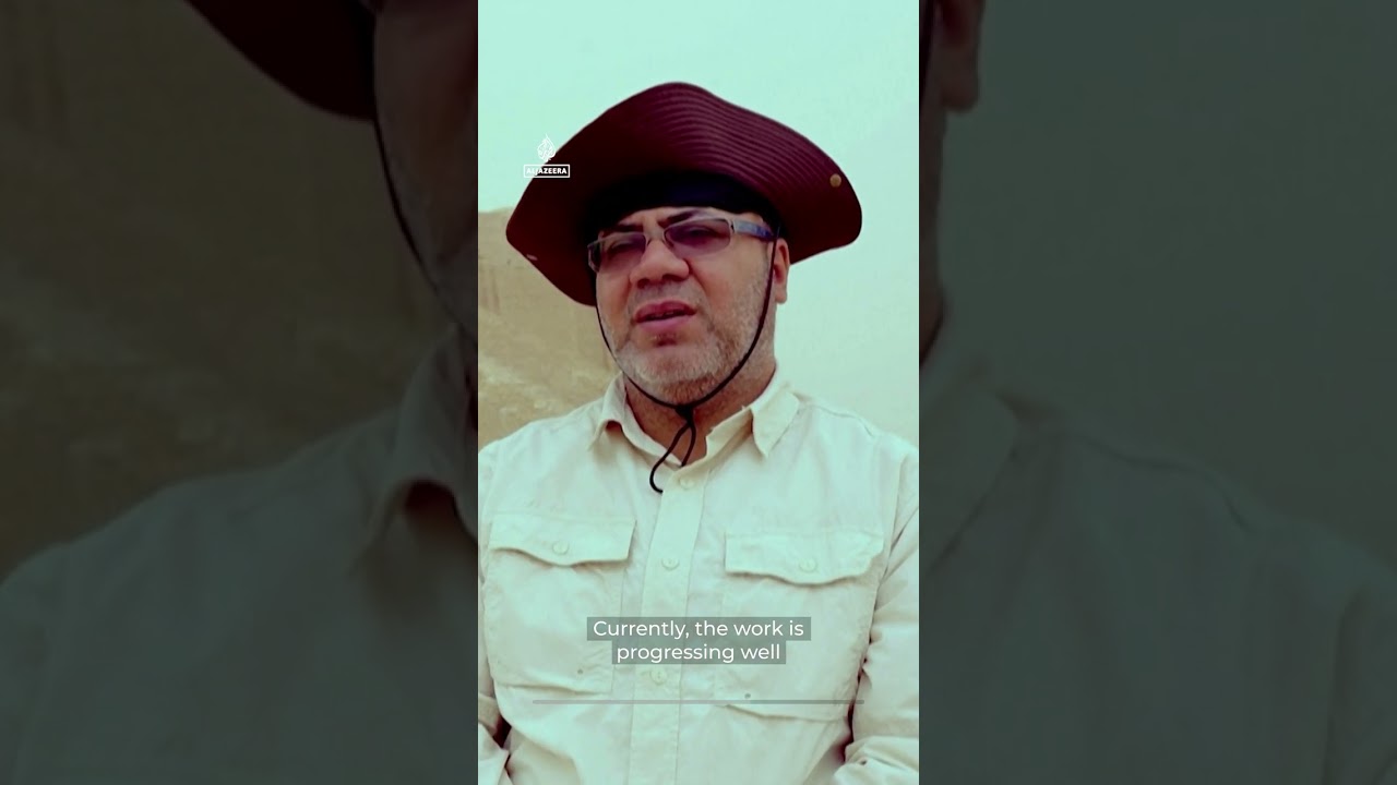 Video | Ancient Ziggurat of Ur restored in Iraq using traditional methods | AJ #shorts