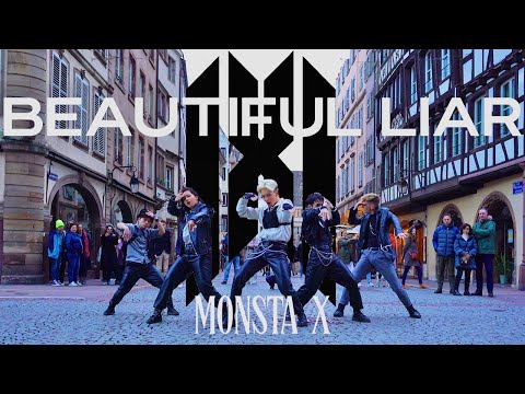 [KPOP IN PUBLIC | ONE TAKE] MONSTA X (몬스타엑스) - ‘Beautiful Liar’ | Dance Cover by NyuV, France