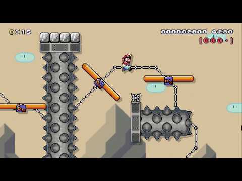 Impaling Wasteland by DanRai - Super Mario Maker 2 - No Commentary 1bv
