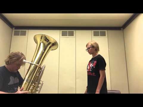 Tuba Lesson Part 1