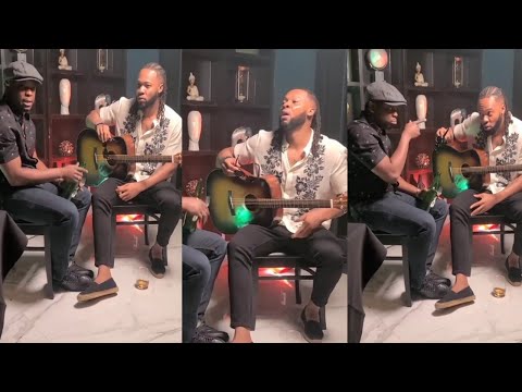 Flavour & Opp Waga G - On Hot Gossip Behind The scene Shoot Of Beer Parlour Discussion
