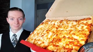 Pizza Hut's NEW Roasted Garlic Cheese Sticks Review!