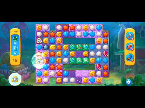 Fishdom Easy Level 12012 (with ingame lightning and bomb boosters) @choraelmin