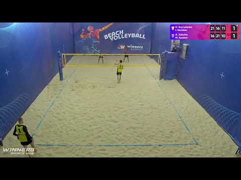 07:35 D. Svyrydenko / I. Horiaiev - A. Zabuha / M. Kyselov 03.01.2023 | Winners Beach Volleyball