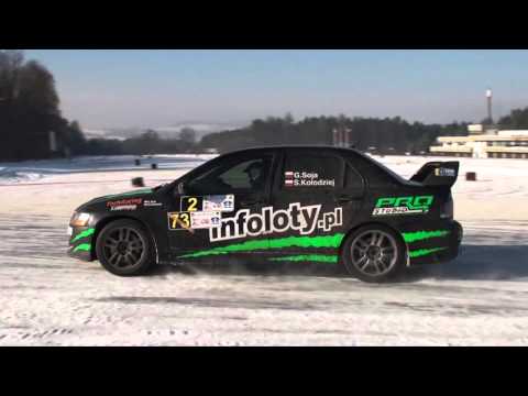 Soja Grzegorz - Mitsubishi Lancer EVO IX - SuperOES 1 Runda  Tor Kielce 23-01-2016
