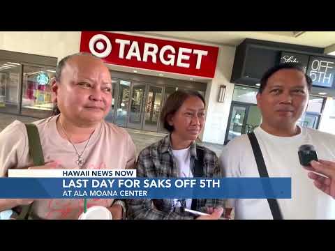 Saks Off 5th store closes in Ala Moana