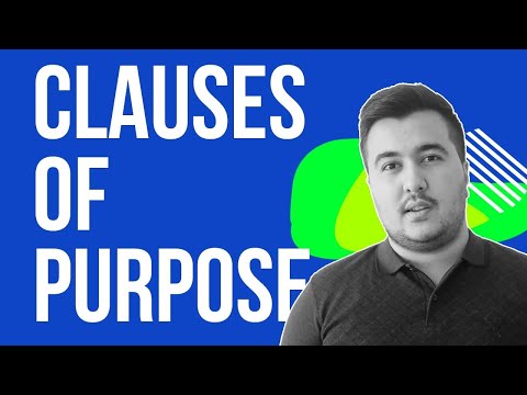 Everbest: Lesson 22 - Clauses of Purpose [TO/IN ORDER TO/SO AS TO/SO THAT/IN ORDER THAT/IN CASE/FOR]