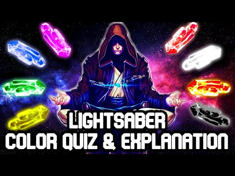 Official CANON Lightsaber Color MEANING and QUIZ! | Choose Your Kyber Crystal | Star Wars Explained