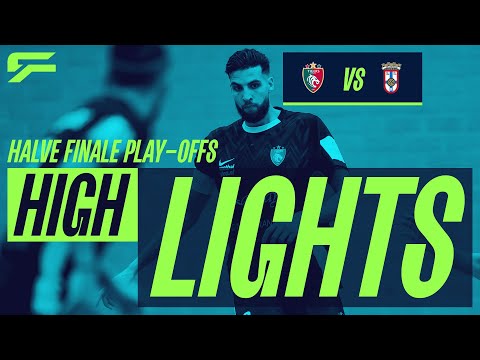 HIGHLIGHTS | Tigers Roermond - OS Lusitanos | 2e Halve finale Play-offs | Eredivisie Futsal 24/25