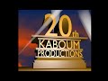 20th Kaboum Productions Logo With Fanfare Crossover