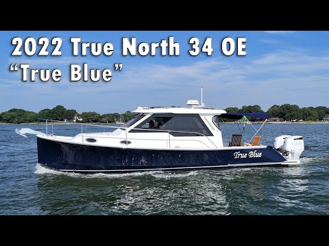 2022 True North 34 OE True Blue Video
