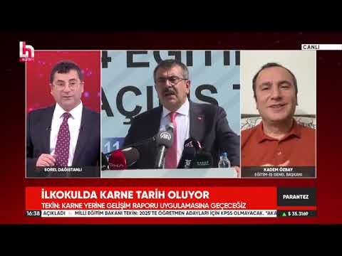 Genel Başkanımız Kadem Özbay, Halk Tv’de yayınlanacak Parantez programında gazeteci Sorel Dağıstanlı’nın canlı yayın konuğu oldu. | EĞİTİM İŞ