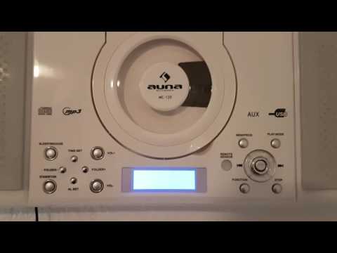 Auna MC-120 Kompaktanlage Stereoanlage flach