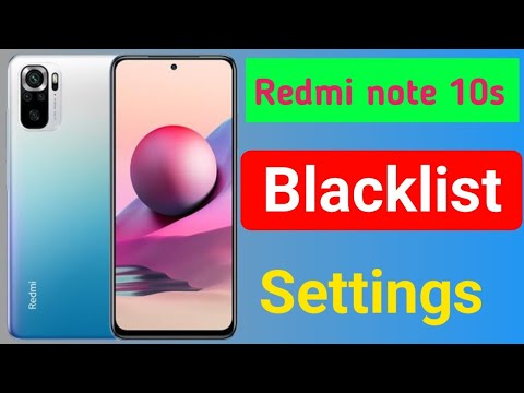 Redmi note 10s me number ko block or unblock kaise kare/how to block number in redmi note 10s