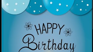 Happy birthday